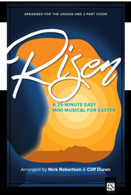 Risen Unison/Two-Part Choral Score cover Thumbnail